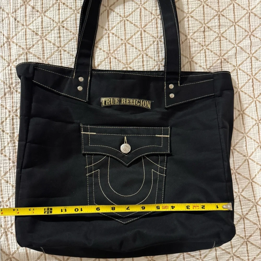 Vintage True Religion Horseshoe Tote- Y2K 🖤 - Picture 4 of 7